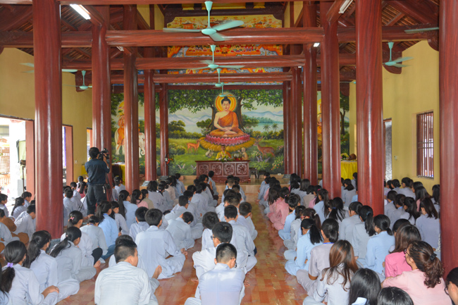 Chùm ảnh Khóa tu mùa hè 2018 tại chùa Vạn Phúc - TP. Hải Dương