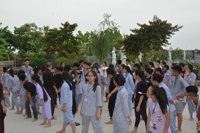 Chùm ảnh Khóa tu mùa hè 2018 tại chùa Vạn Phúc - TP. Hải Dương