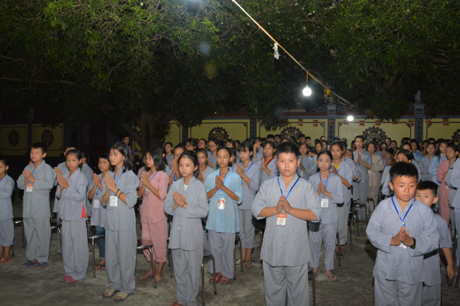 Chùm ảnh Khóa tu mùa hè 2018 tại chùa Vạn Phúc - TP. Hải Dương