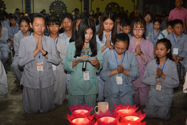 Chùm ảnh Khóa tu mùa hè 2018 tại chùa Vạn Phúc - TP. Hải Dương