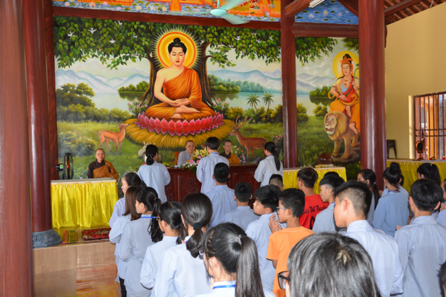 Chùm ảnh Khóa tu mùa hè 2018 tại chùa Vạn Phúc - TP. Hải Dương