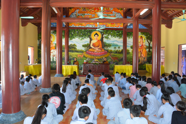 Chùm ảnh Khóa tu mùa hè 2018 tại chùa Vạn Phúc - TP. Hải Dương