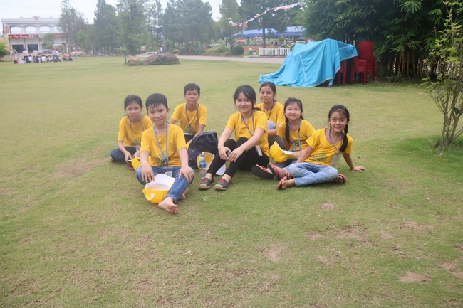 The picnic program of “Happy and Peaceful Summer” of Piety class at Hoa Phuc pagoda
