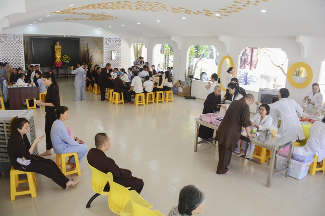 Medical Intention in the Rain-retreat.