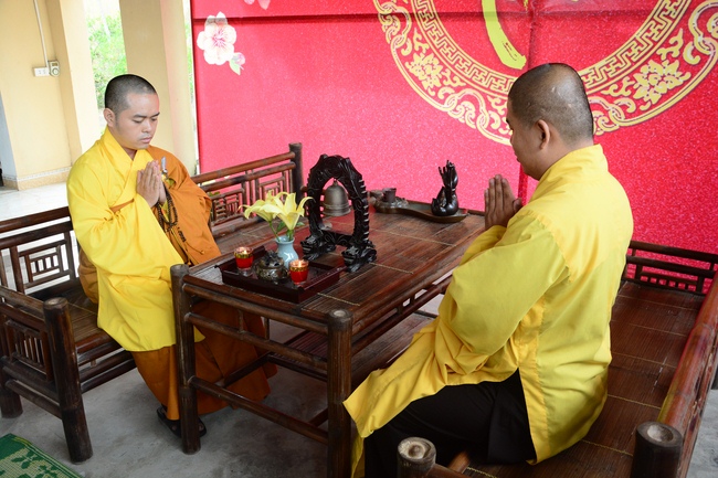 The fifth day of summer retreat at Dong Cao pagoda in Thanh Hoa