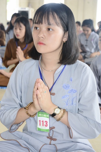 The fifth day of summer retreat at Dong Cao pagoda in Thanh Hoa