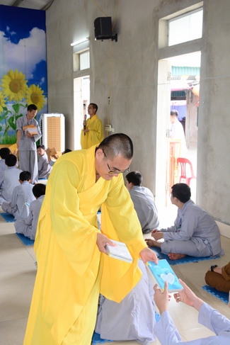 The fifth day of summer retreat at Dong Cao pagoda in Thanh Hoa