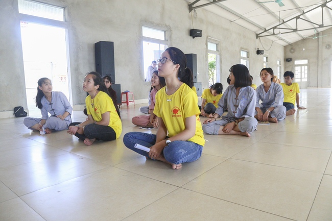 Từ thiện - phóng sinh và khai khóa lớp học hè chùa Đống Cao