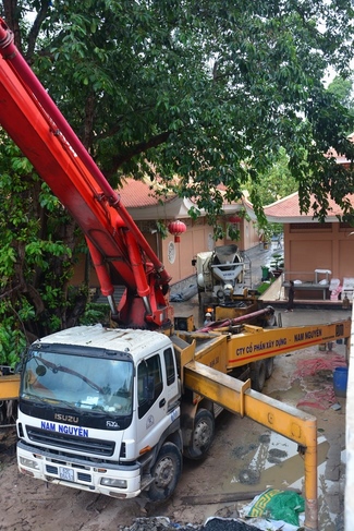 Finished Basement Concrete Pouring the Multifunctional Building