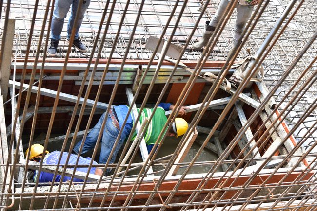 Finished Basement Concrete Pouring the Multifunctional Building