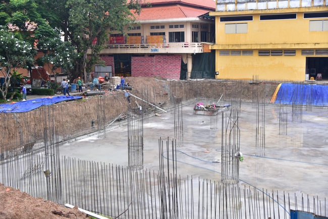 Finished Basement Concrete Pouring the Multifunctional Building