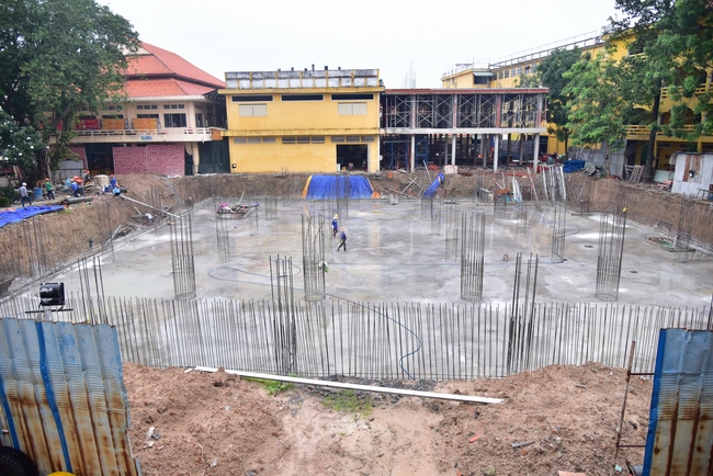 Finished Basement Concrete Pouring the Multifunctional Building