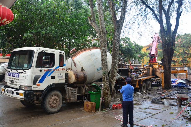 Finished Basement Concrete Pouring the Multifunctional Building