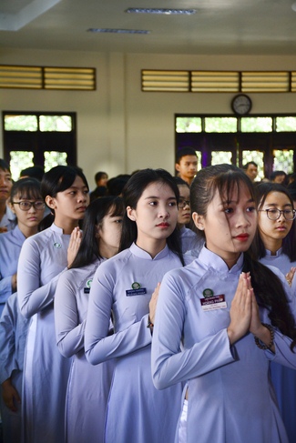 Lớp học hè tổ chức lễ tri ân