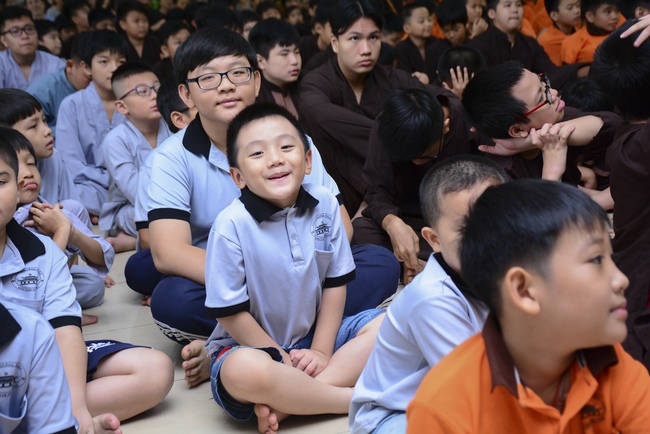 Lớp học hè tổ chức lễ tri ân