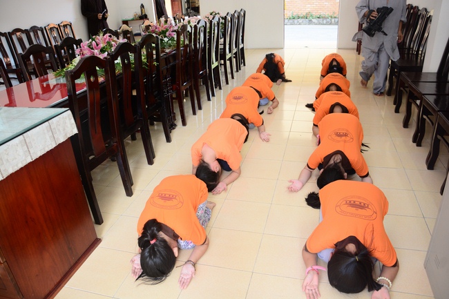 Lớp học hè tổ chức lễ tri ân