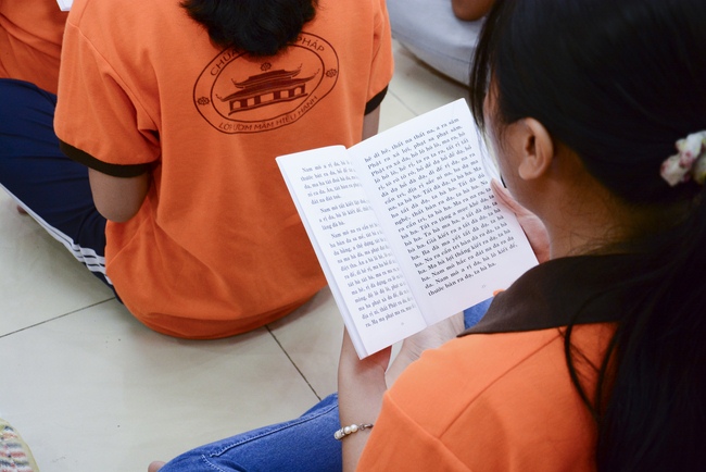 Lớp học hè tổ chức lễ tri ân