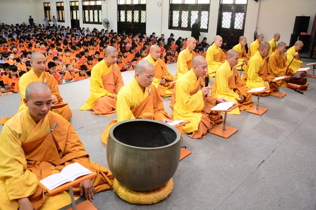 Lớp học hè tổ chức lễ tri ân