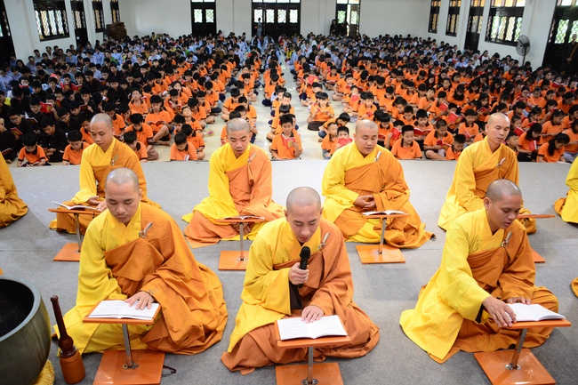 Lớp học hè tổ chức lễ tri ân