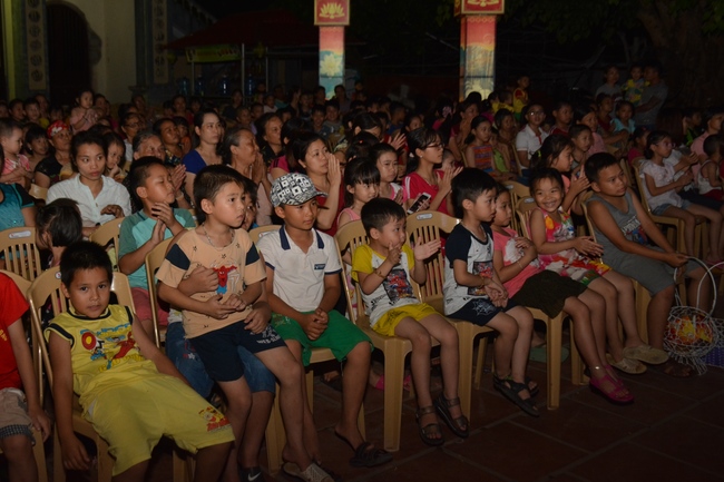 Children Festival at Tay Khanh pagoda in Thai Binh province