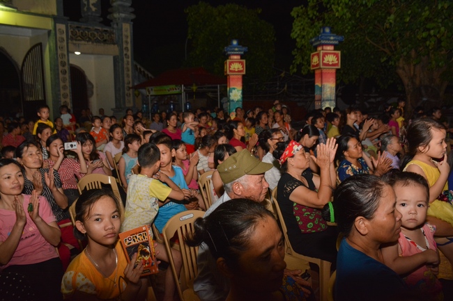 Children Festival at Tay Khanh pagoda in Thai Binh province