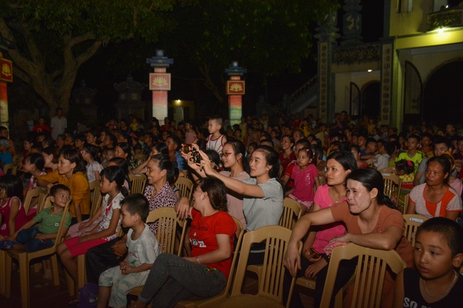 Children Festival at Tay Khanh pagoda in Thai Binh province