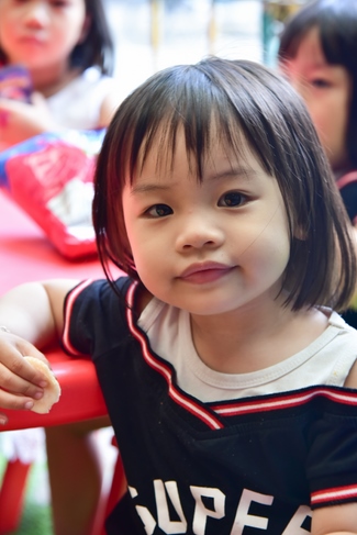 Sharing Happiness To Kids