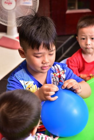 Sharing Happiness To Kids