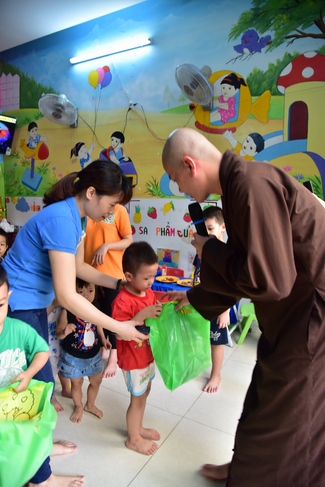 Sharing Happiness To Kids