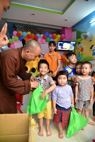 Sharing Happiness To Kids