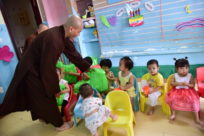 Sharing Happiness To Kids