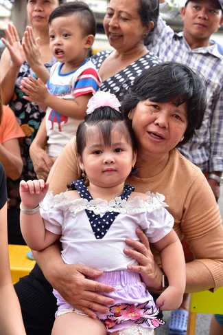 Sharing Happiness To Kids