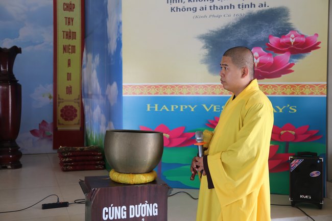 One-Day Cultivation reciting the Buddha’s name at Dong Cao Pagoda in Thanh Hoa Province
