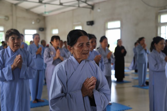 One-Day Cultivation reciting the Buddha’s name at Dong Cao Pagoda in Thanh Hoa Province