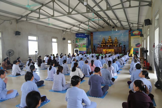 One-Day Cultivation reciting the Buddha’s name at Dong Cao Pagoda in Thanh Hoa Province