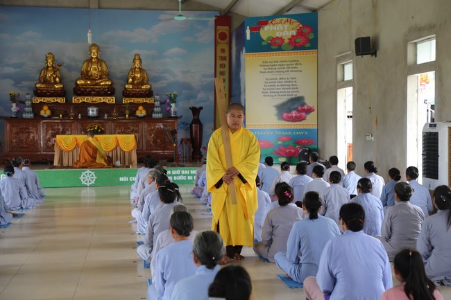 One-Day Cultivation reciting the Buddha’s name at Dong Cao Pagoda in Thanh Hoa Province