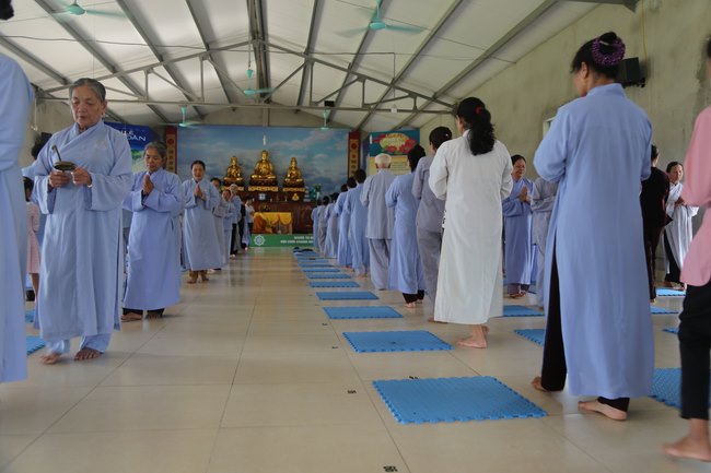 One-Day Cultivation reciting the Buddha’s name at Dong Cao Pagoda in Thanh Hoa Province