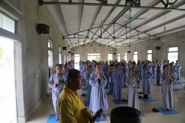 One-Day Cultivation reciting the Buddha’s name at Dong Cao Pagoda in Thanh Hoa Province