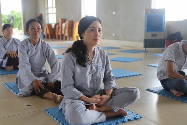 One-Day Cultivation reciting the Buddha’s name at Dong Cao Pagoda in Thanh Hoa Province
