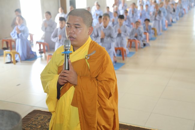 One-Day Cultivation reciting the Buddha’s name at Dong Cao Pagoda in Thanh Hoa Province