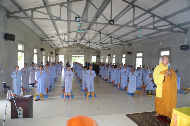 One-Day Cultivation reciting the Buddha’s name at Dong Cao Pagoda in Thanh Hoa Province