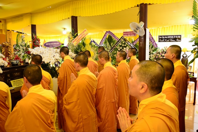 Lễ viếng Hòa thượng Thích Trung Hậu