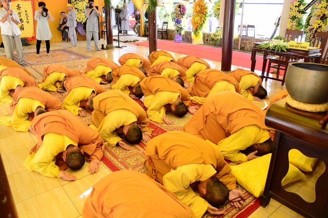 Lễ viếng Hòa thượng Thích Trung Hậu