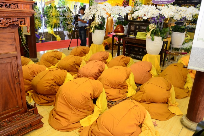 Lễ viếng Hòa thượng Thích Trung Hậu