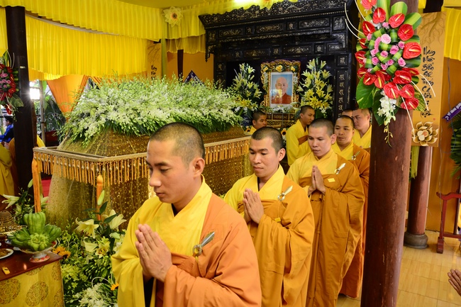 Lễ viếng Hòa thượng Thích Trung Hậu