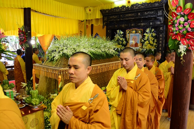 Lễ viếng Hòa thượng Thích Trung Hậu