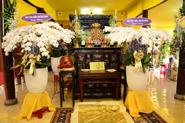 Lễ viếng Hòa thượng Thích Trung Hậu