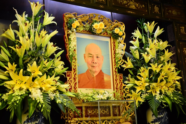 Lễ viếng Hòa thượng Thích Trung Hậu