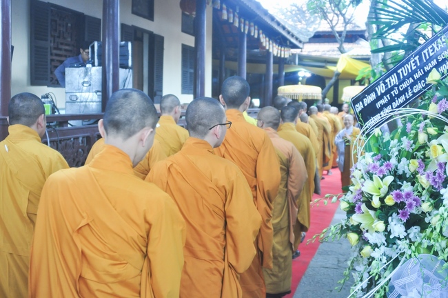 Lễ viếng Hòa thượng Thích Trung Hậu