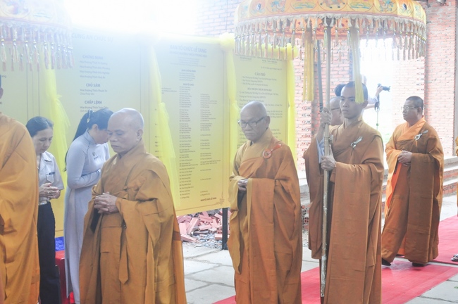 Lễ viếng Hòa thượng Thích Trung Hậu